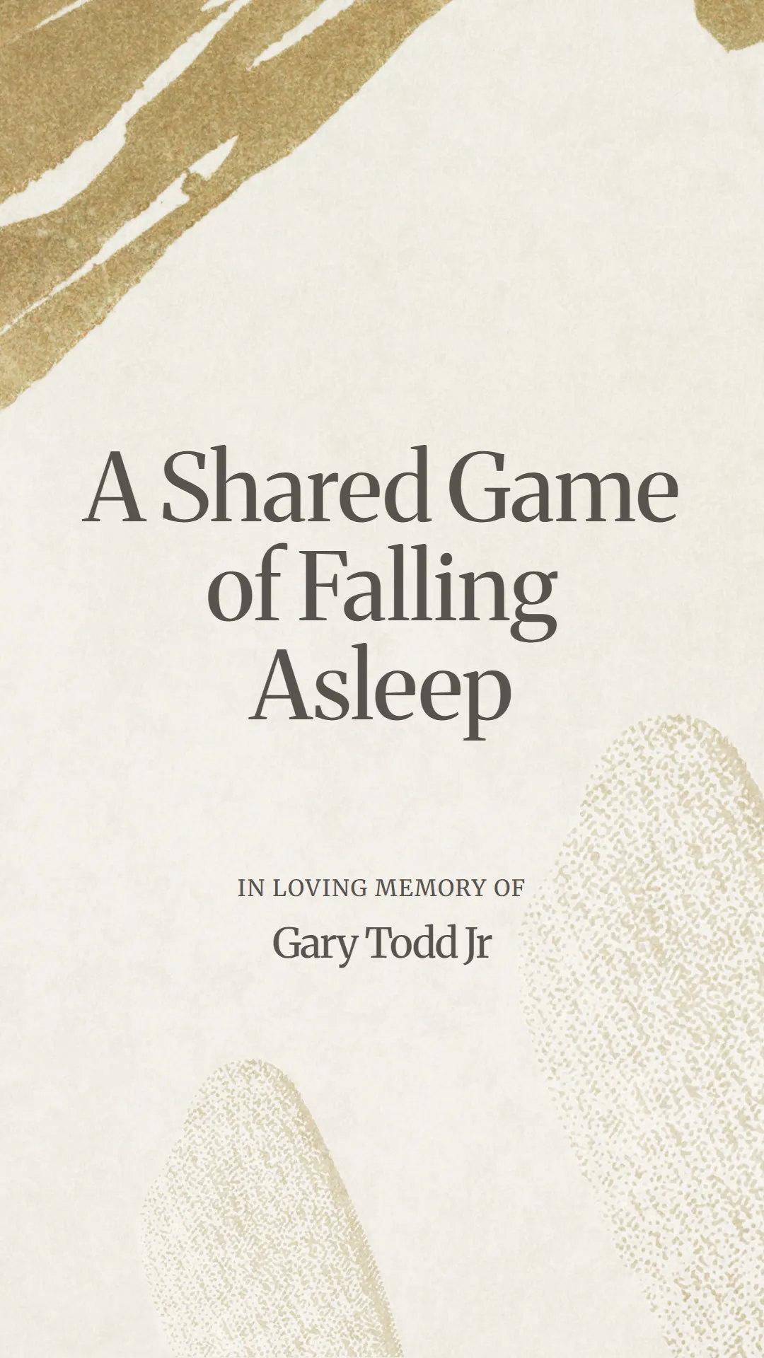 A Shared Game of Falling Asleep