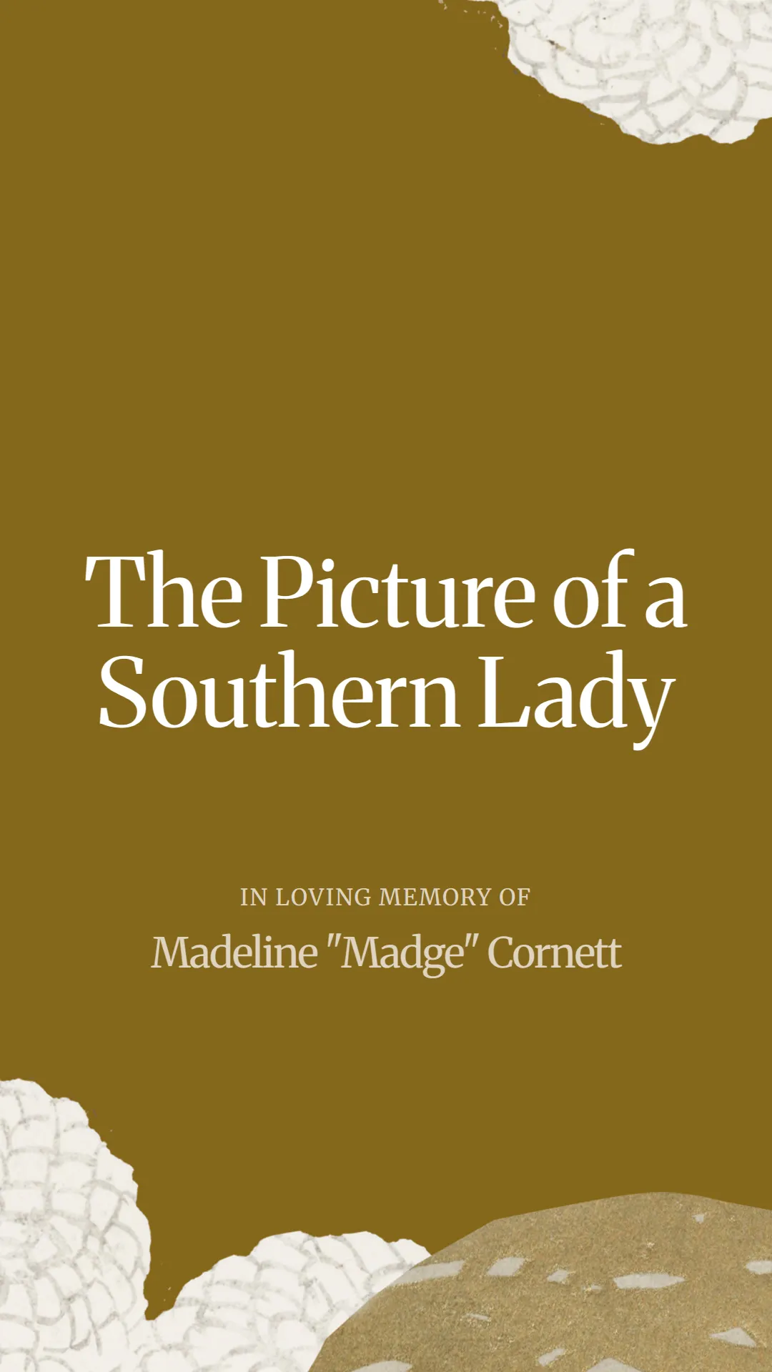 The Picture of a Southern Lady