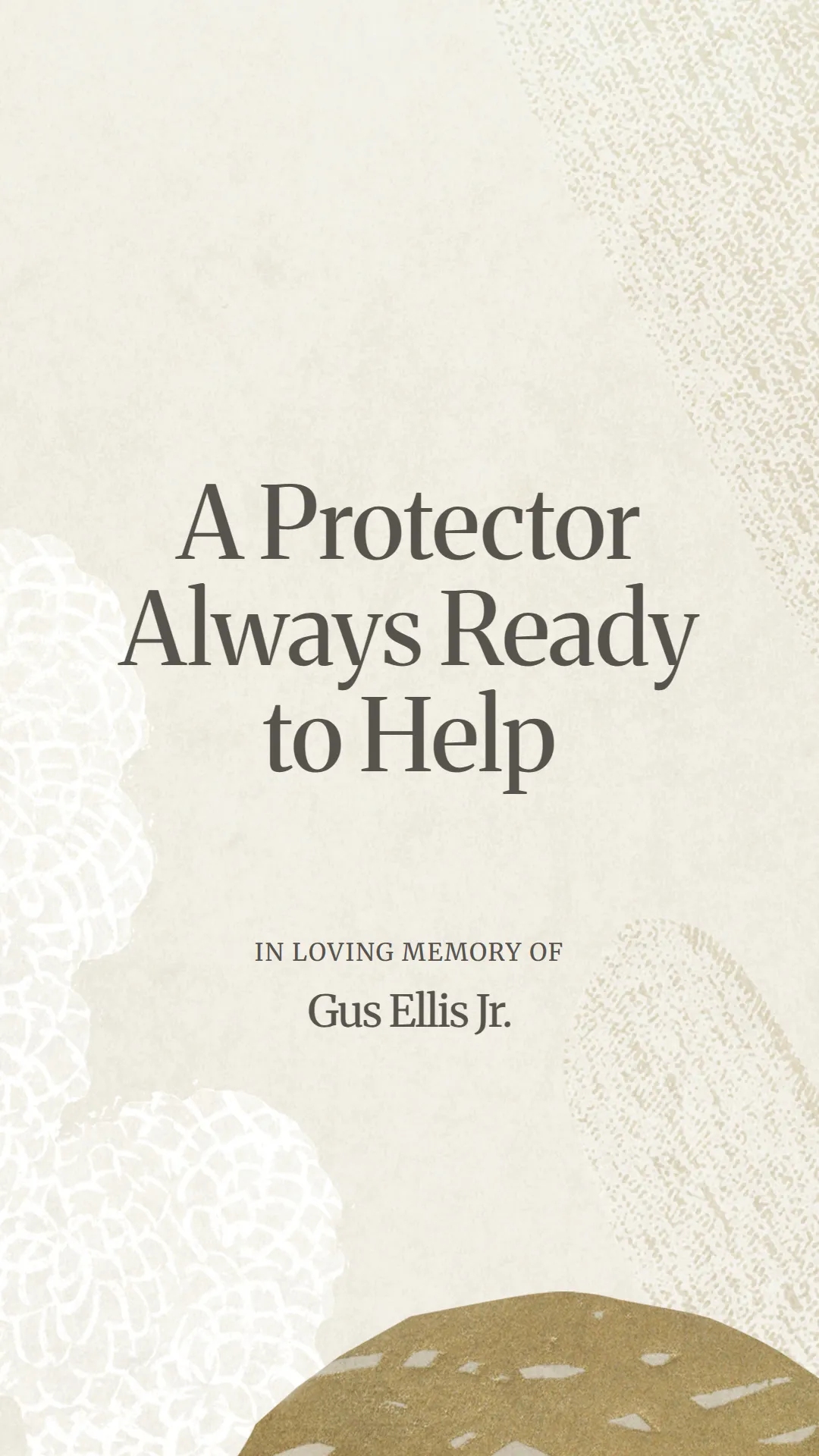 A Protector Always Ready to Help