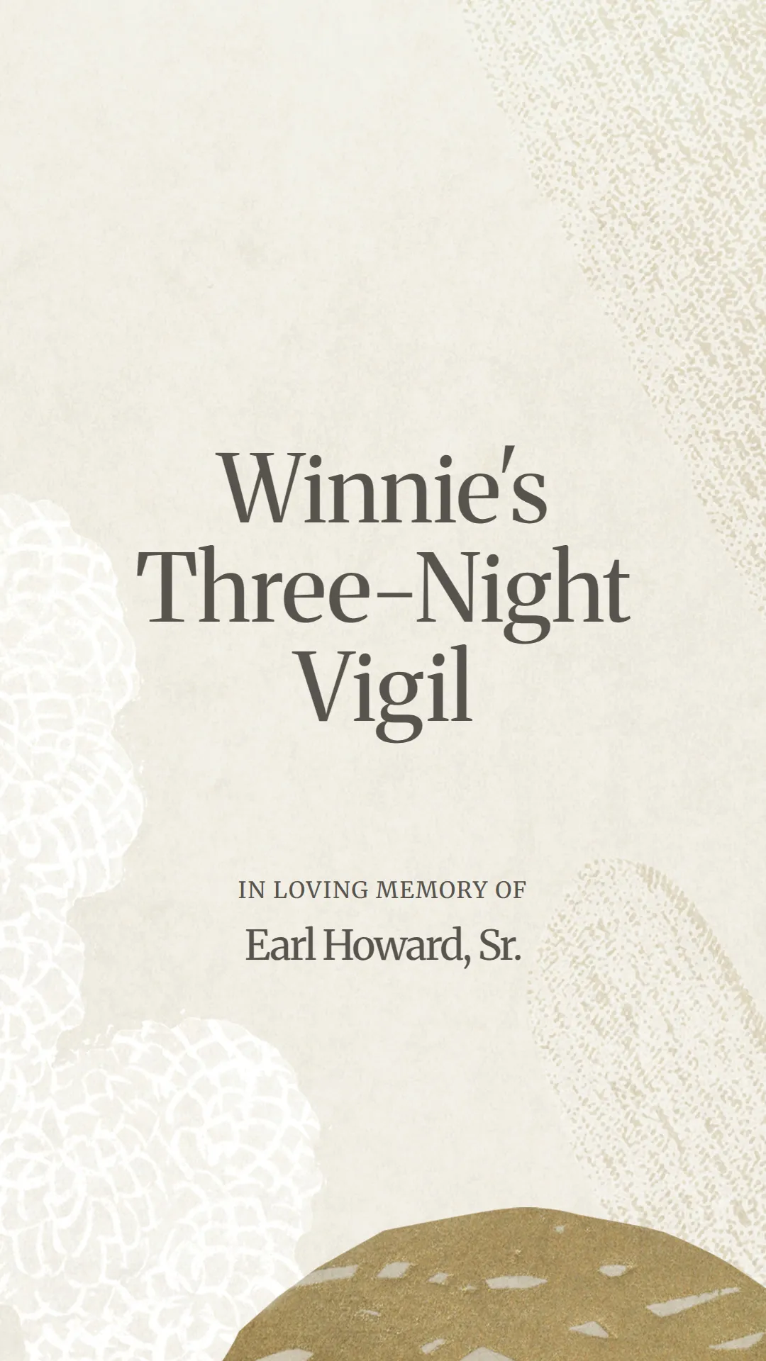 Winnie's Three-Night Vigil