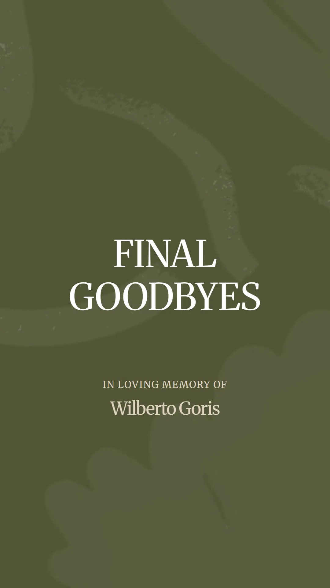 A Heartfelt Farewell to Wilberto Goris