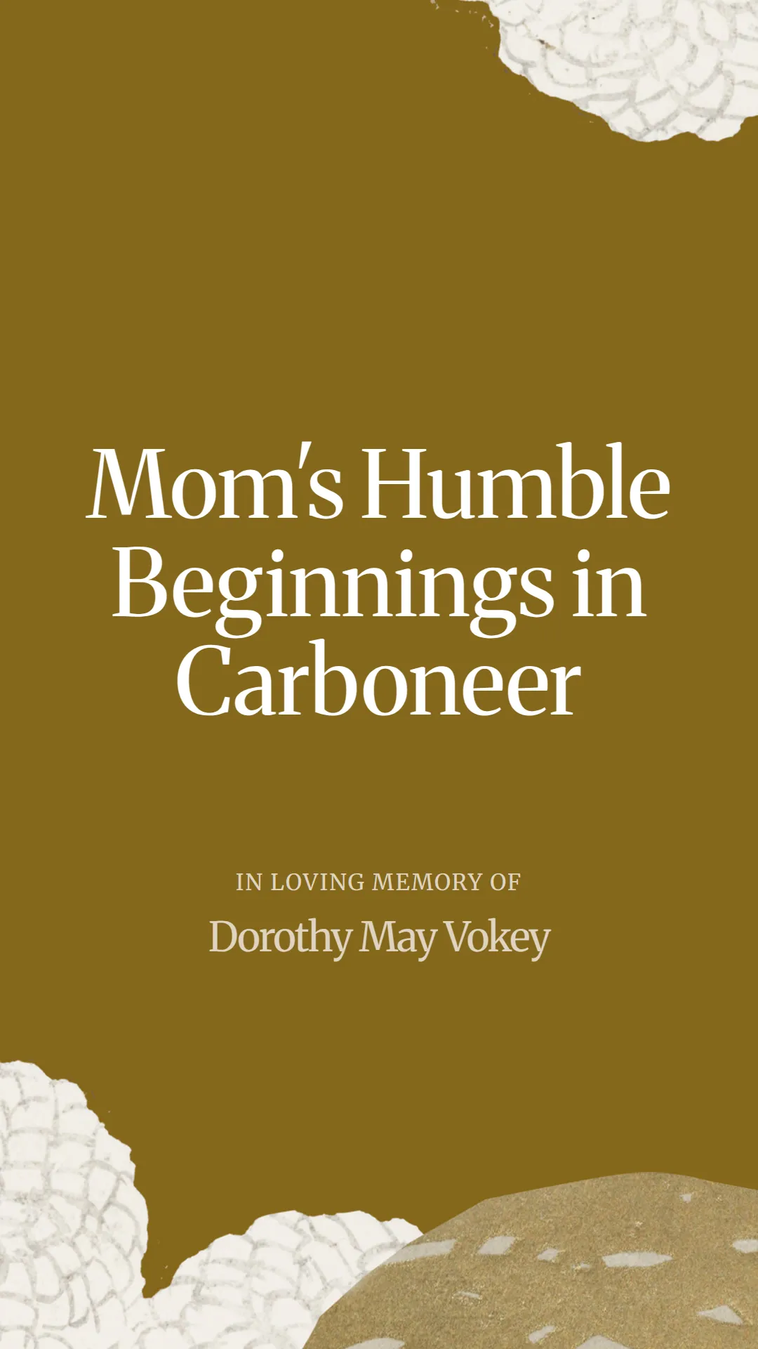 Mom's Humble Beginnings in Carboneer
