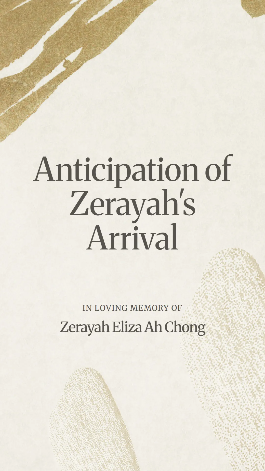 Anticipation of Zerayah's Arrival