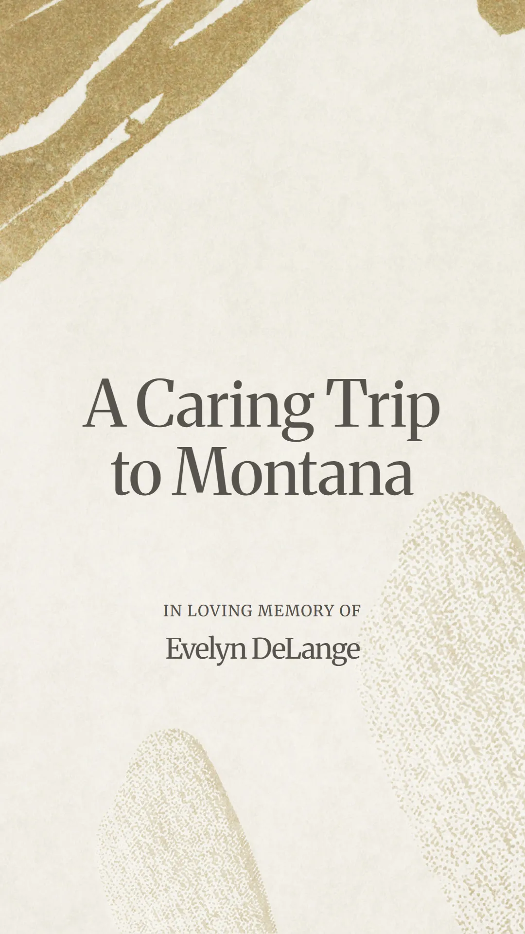 A Caring Trip to Montana