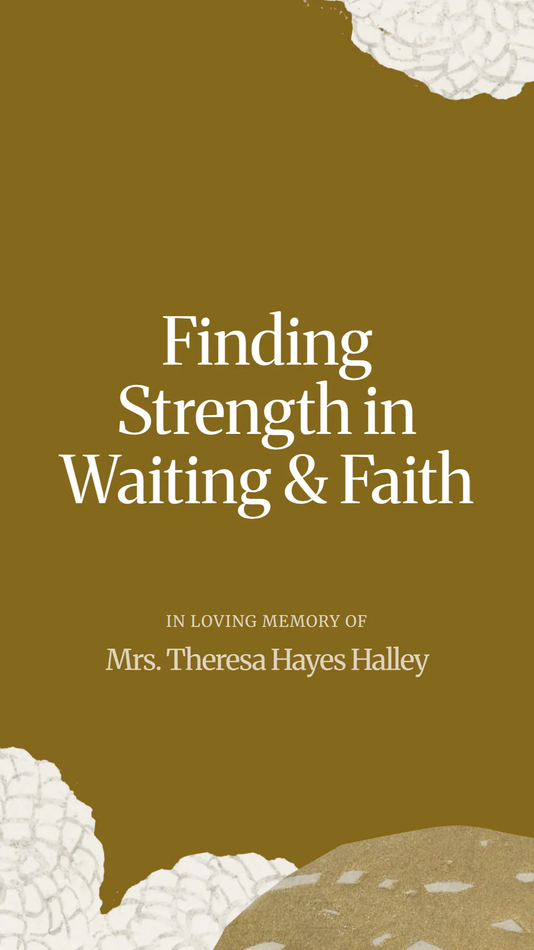 Finding Strength in Waiting and Faith