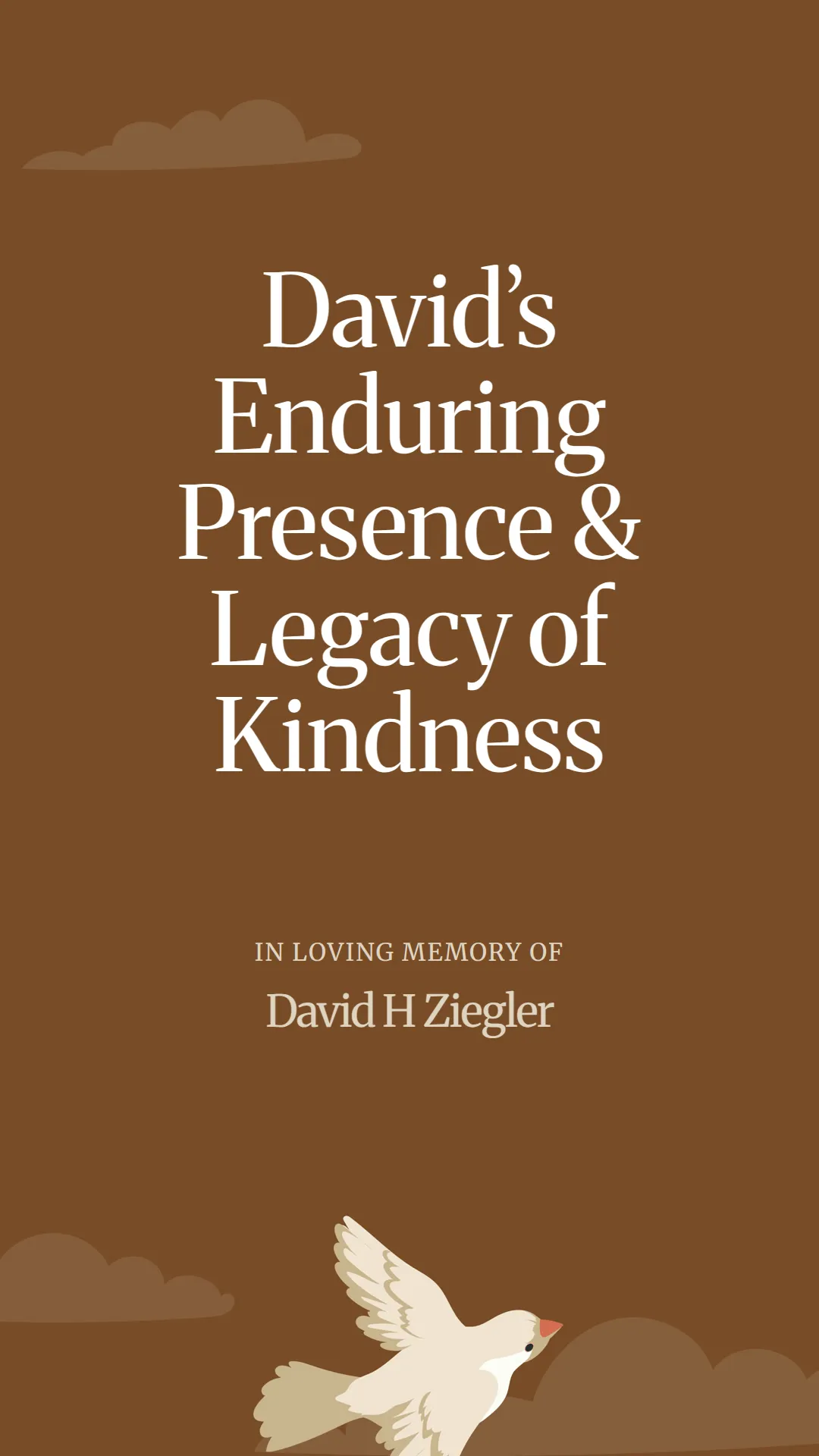 David’s Enduring Presence and Legacy of Kindness