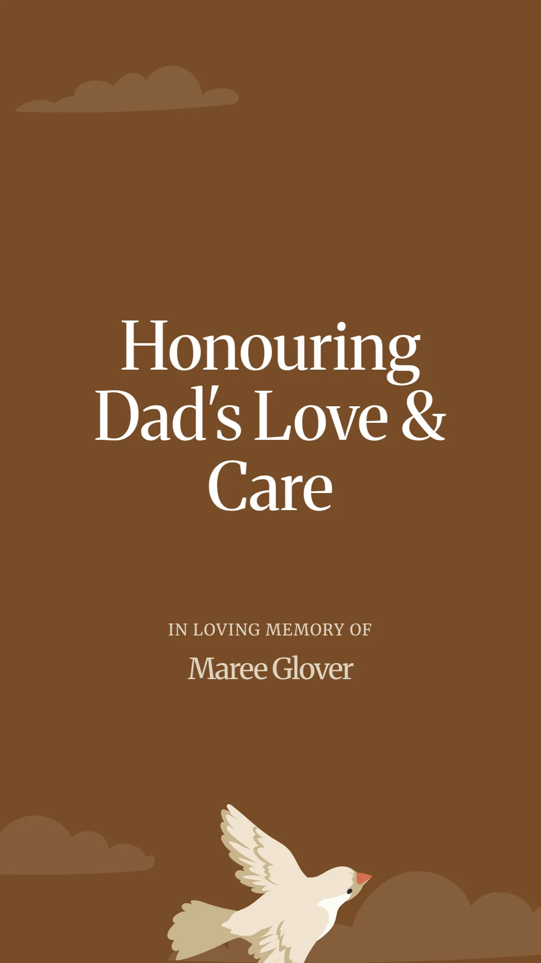 Honouring Dad's Love and Care