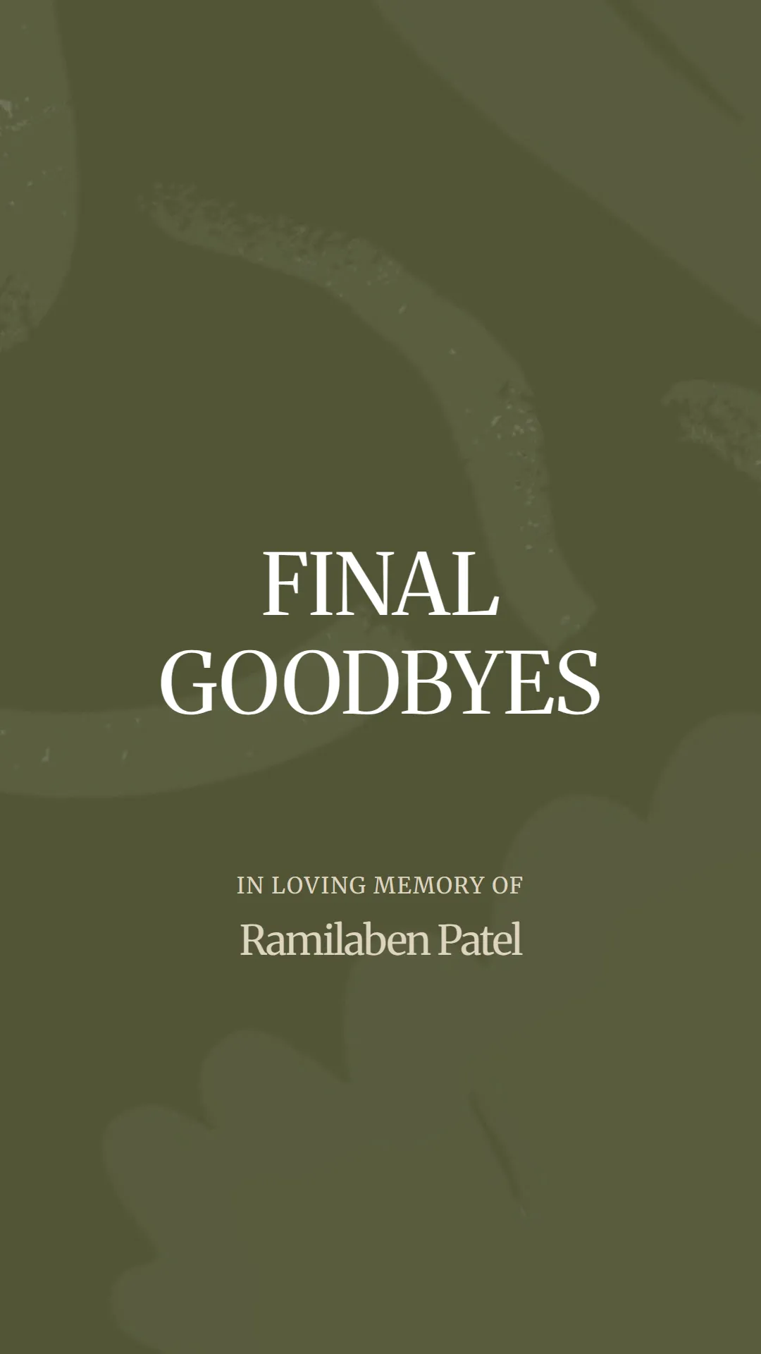 A Heartfelt Farewell to Ramilaben Patel