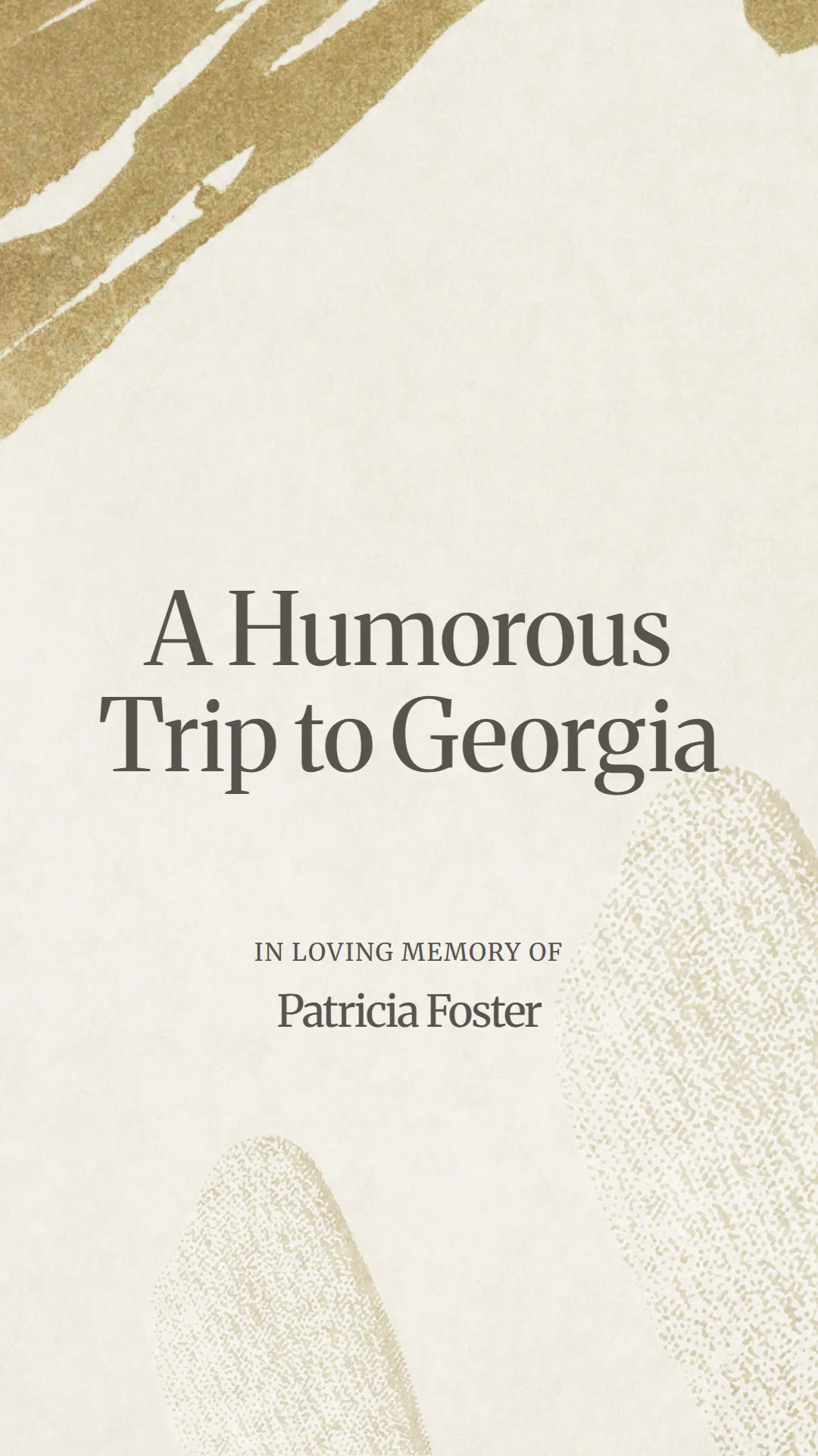 A Humorous Trip to Georgia