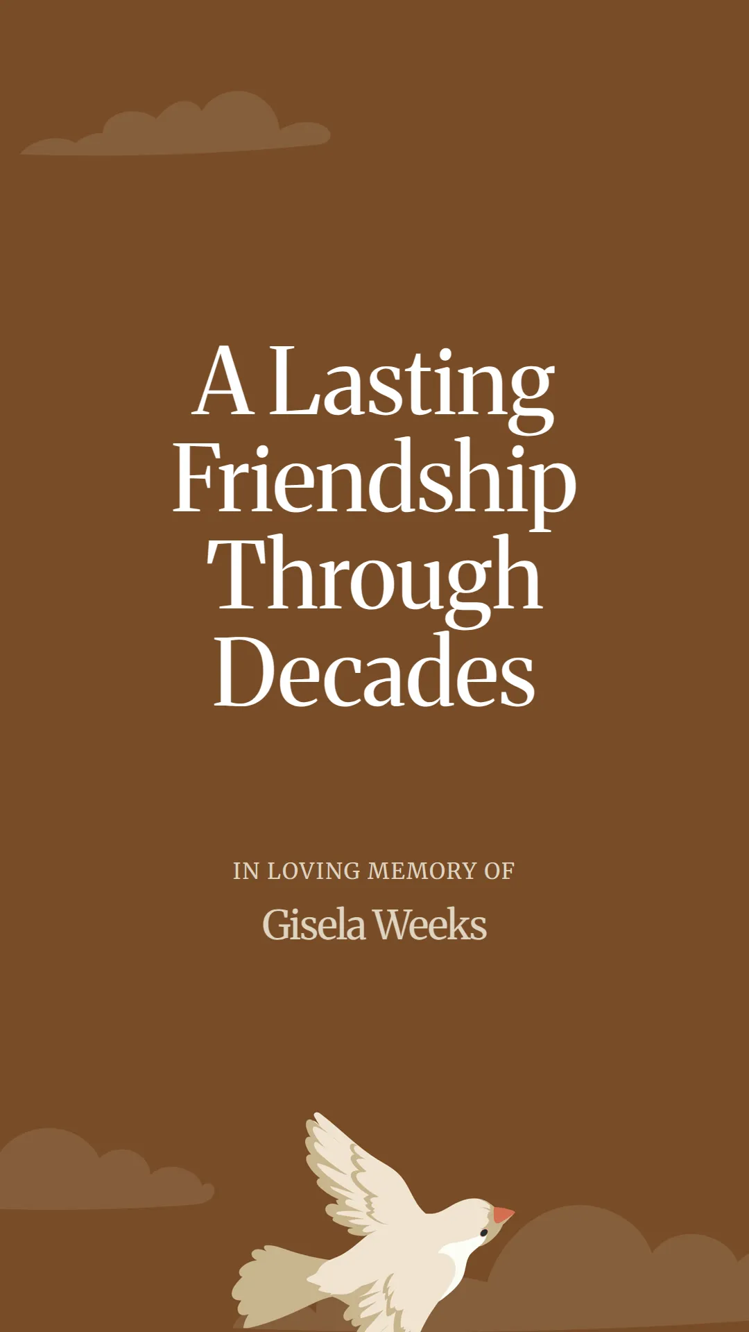 A Lasting Friendship Through Decades