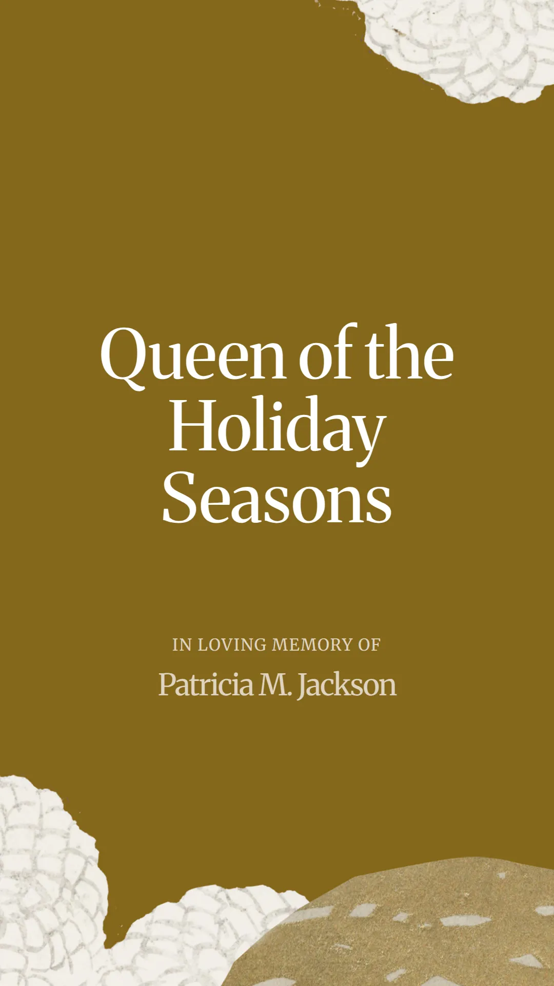 Queen of the Holiday Seasons