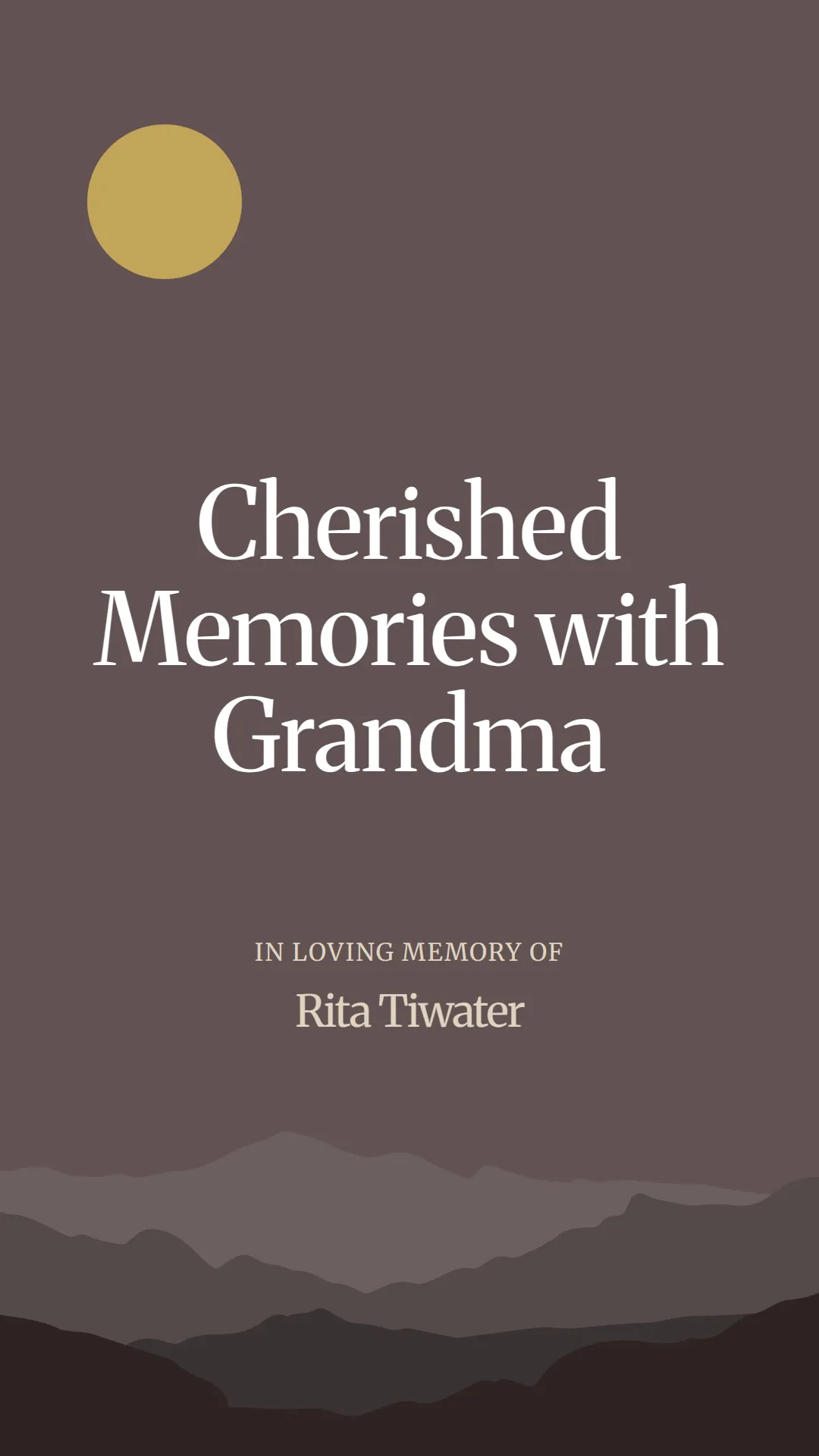 Cherished Memories with Grandma