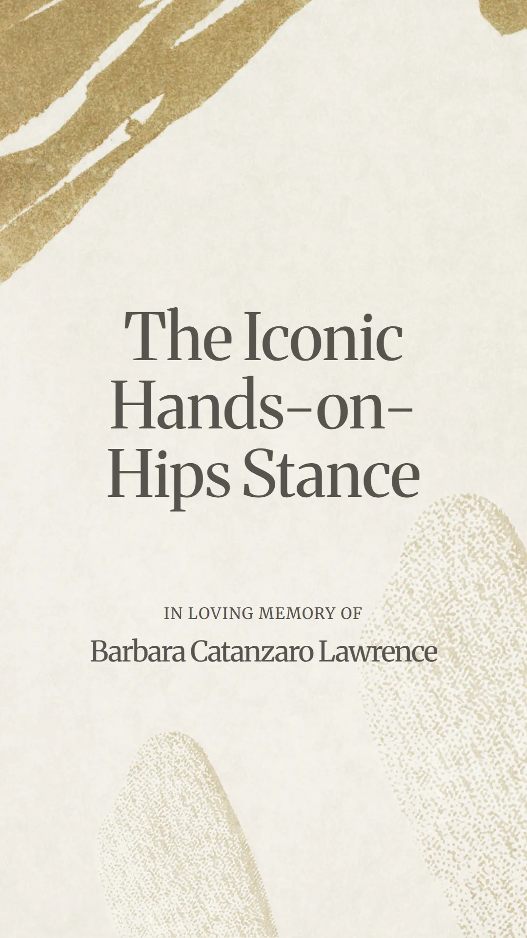 The Iconic Hands-on-Hips Stance