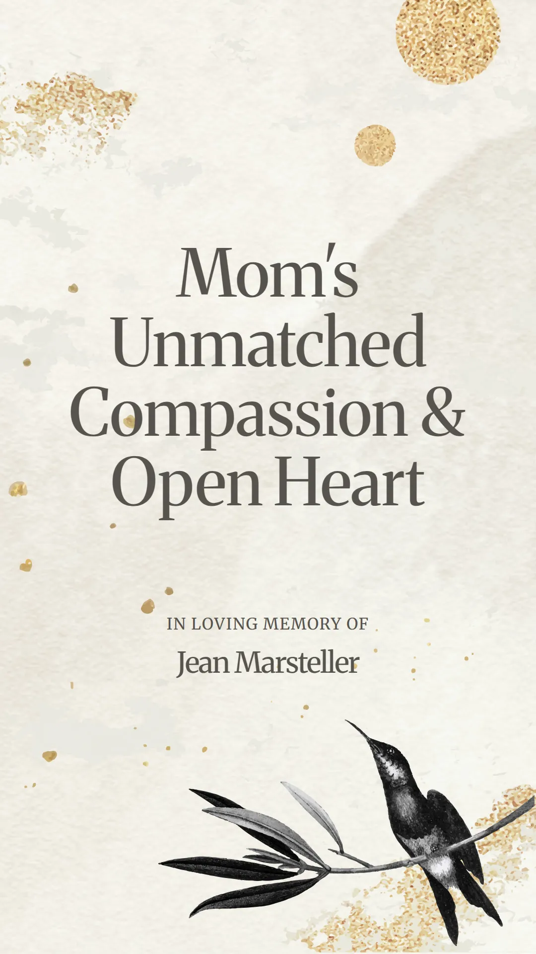 Mom's Unmatched Compassion and Open Heart